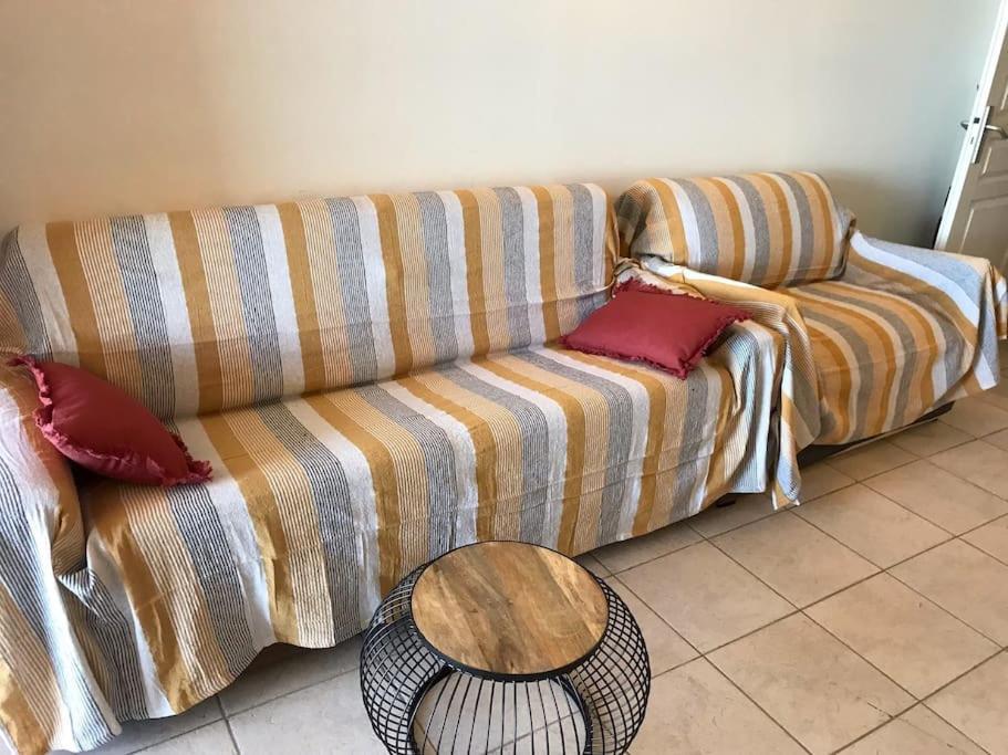 Bel App T2 En Bord De Mer Vue Sanquinaires Piscine Ajaccio  Luaran gambar