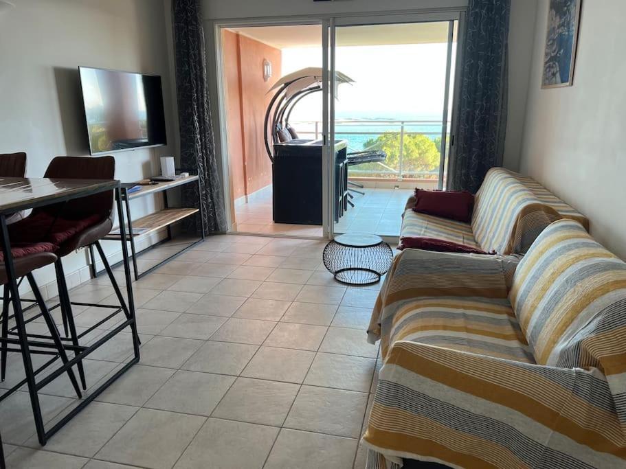 Bel App T2 En Bord De Mer Vue Sanquinaires Piscine Ajaccio  Luaran gambar